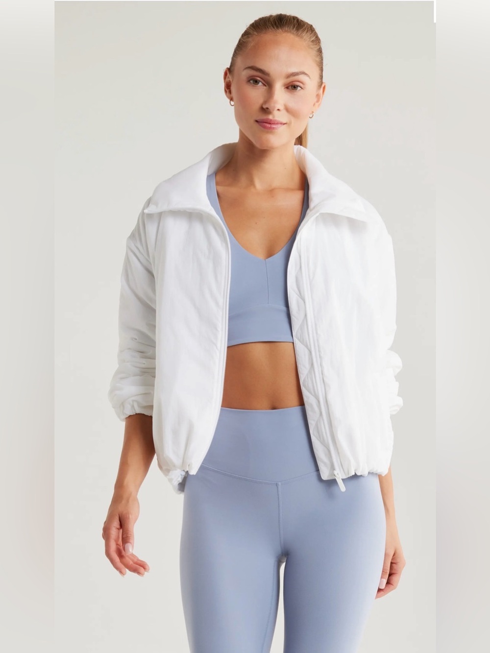 White Lightweight insulated jacket - Women's